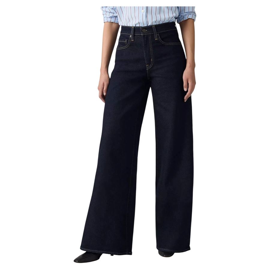 Jeans 728 a  vita alta con gamba ampia da donna Levis | 0039B/0001RETRRINS